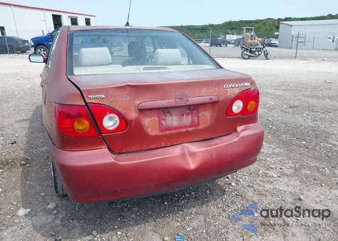 2004 Toyota Corolla Le from USA, damaged, VIN JTDBR32E442043176
